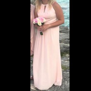 David’s bridal bridesmaid dress